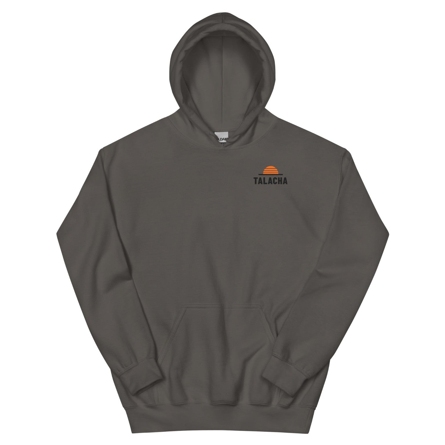 Charcoal TALACHA hoodie front